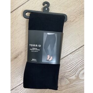 Torrid Size 3 Womens Premium Everyday Black Crop‎ Leggings High Rise